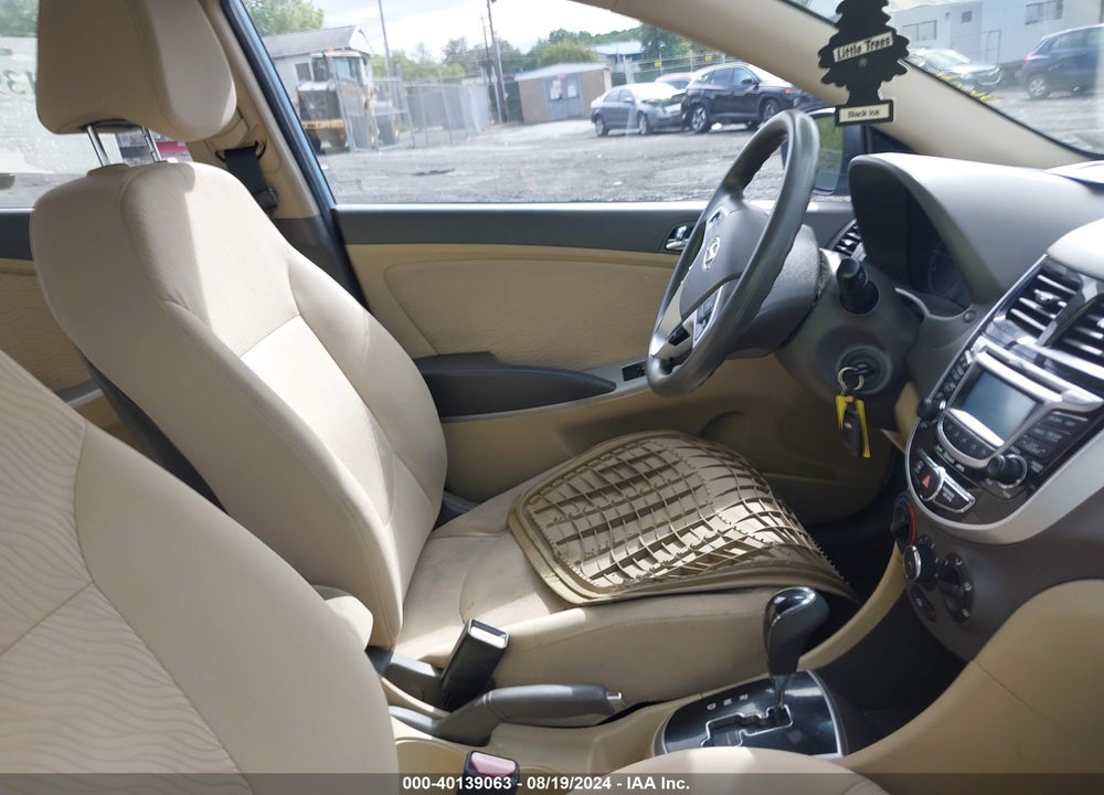 2012 HYUNDAI ACCENT GLS VIN: KMHCU4AE2CU167584