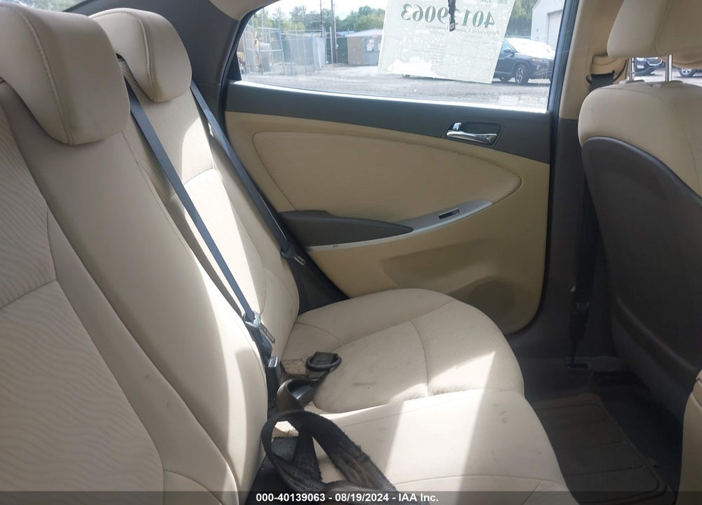 2012 HYUNDAI ACCENT GLS VIN: KMHCU4AE2CU167584