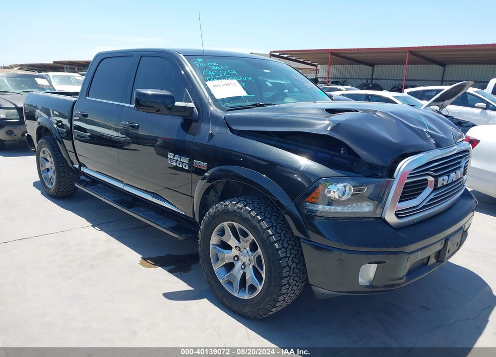 2018 RAM 1500 LIMITED 4X4 5'7 BOX VIN: 1C6RR7PT7JS135754