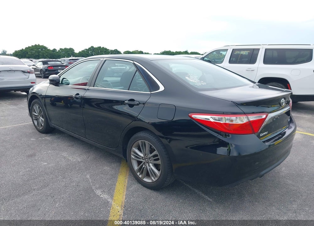 2016 TOYOTA CAMRY SE VIN: 4T1BF1FK0GU240248