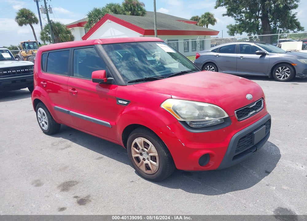 2013 KIA SOUL VIN: KNDJT2A5XD7592019