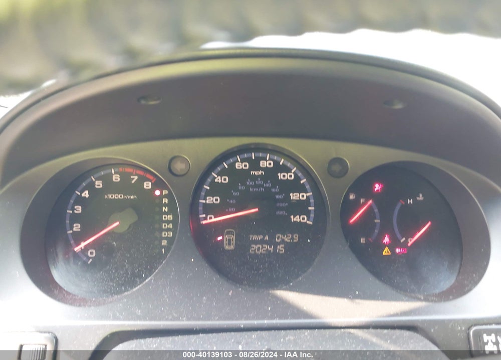 2004 ACURA MDX VIN: 2HNYD18224H542795