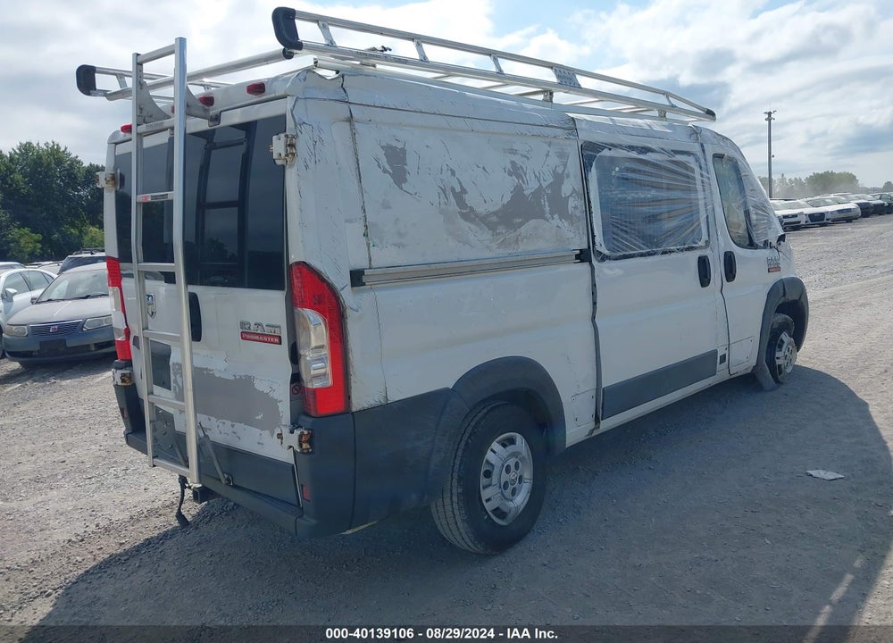 2016 RAM PROMASTER 1500 LOW ROOF VIN: 3C6TRVAG6GE117943