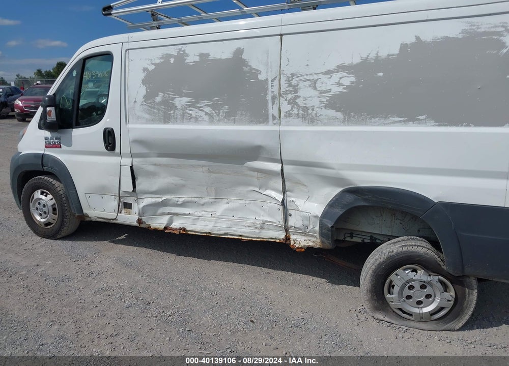 2016 RAM PROMASTER 1500 LOW ROOF VIN: 3C6TRVAG6GE117943