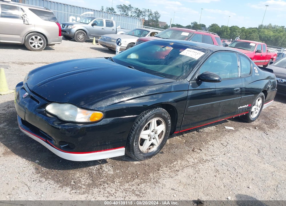 2002 CHEVROLET MONTE CARLO SS VIN: 2G1WX15K529251300