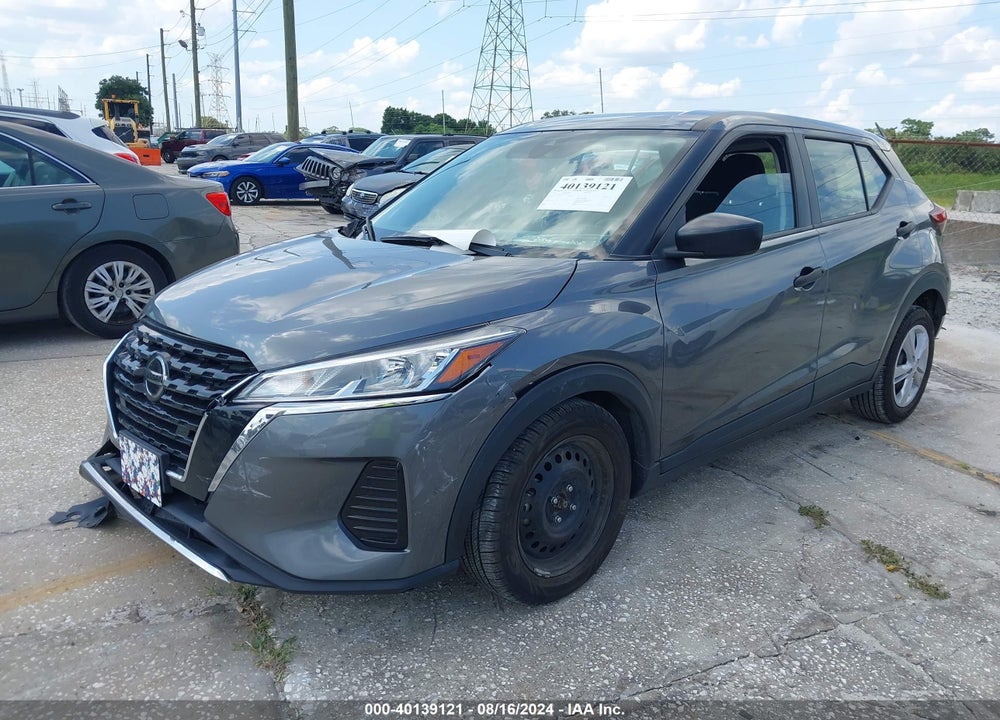 2021 NISSAN KICKS S XTRONIC CVT VIN: 3N1CP5BV2ML464921