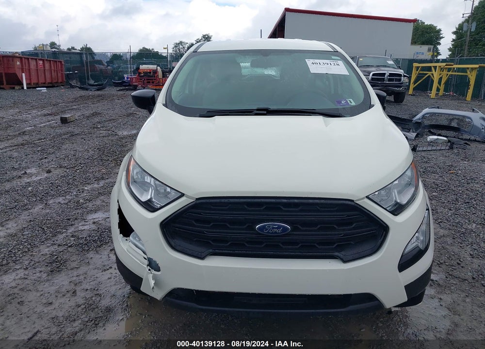 2021 FORD ECOSPORT S VIN: MAJ6S3FL2MC416715