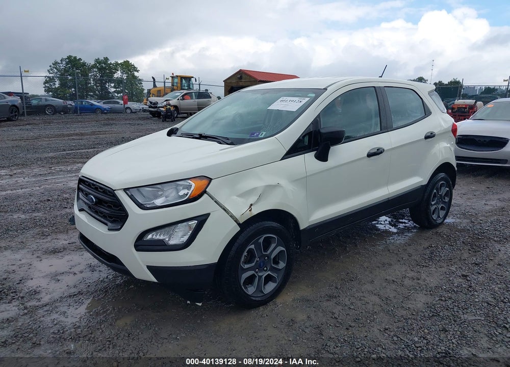 2021 FORD ECOSPORT S VIN: MAJ6S3FL2MC416715