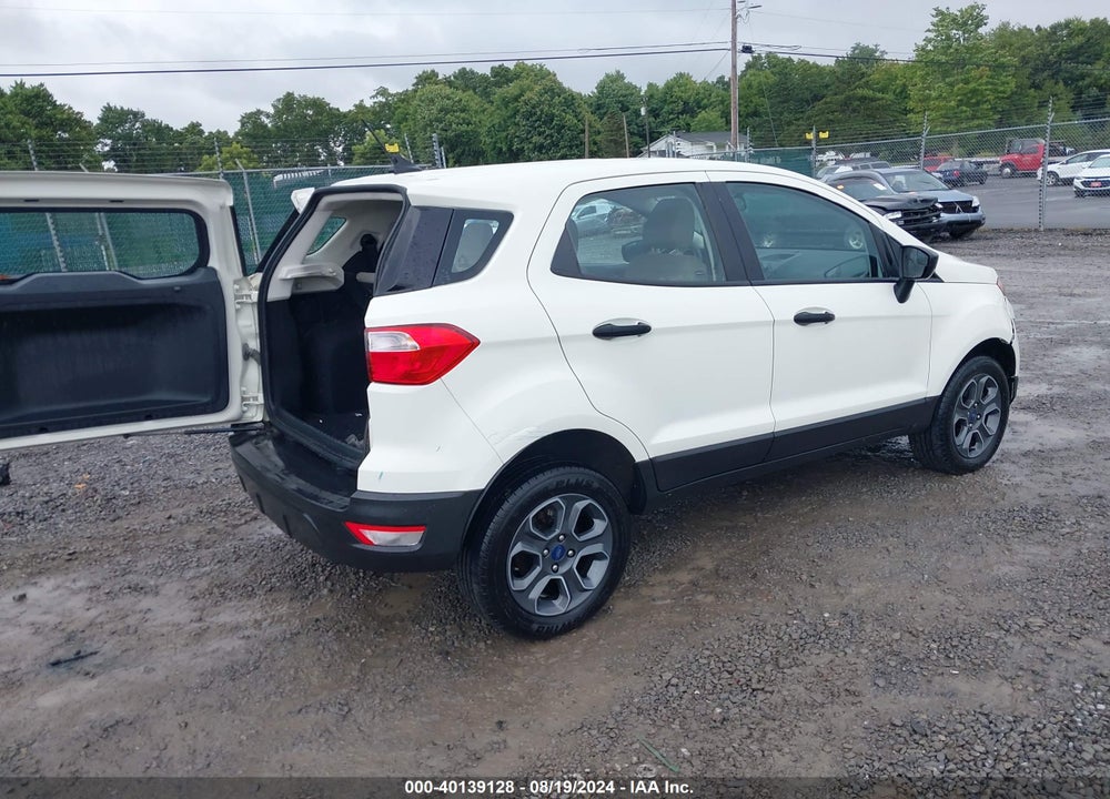 2021 FORD ECOSPORT S VIN: MAJ6S3FL2MC416715