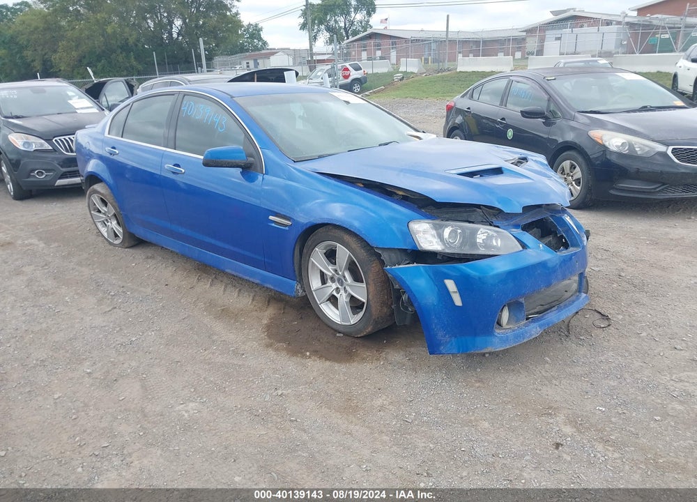 2009 PONTIAC G8 GT VIN: 6G2EC57Y69L194154