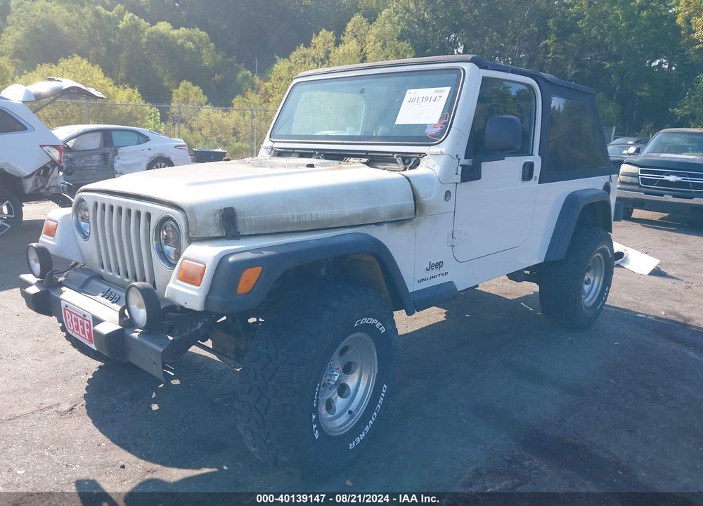 2005 JEEP WRANGLER UNLIMITED VIN: 1J4FA44SX5P357964