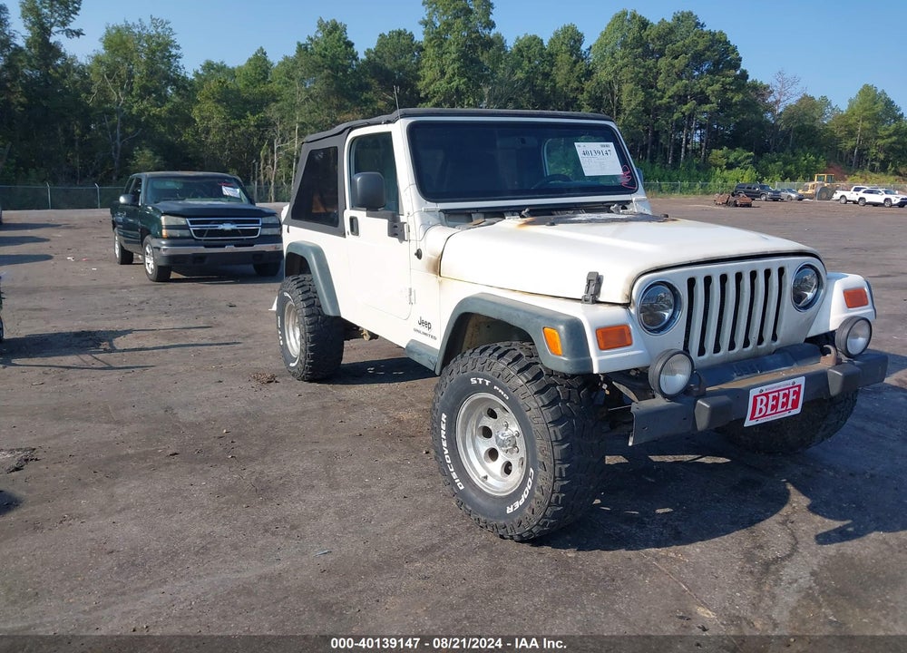 2005 JEEP WRANGLER UNLIMITED VIN: 1J4FA44SX5P357964