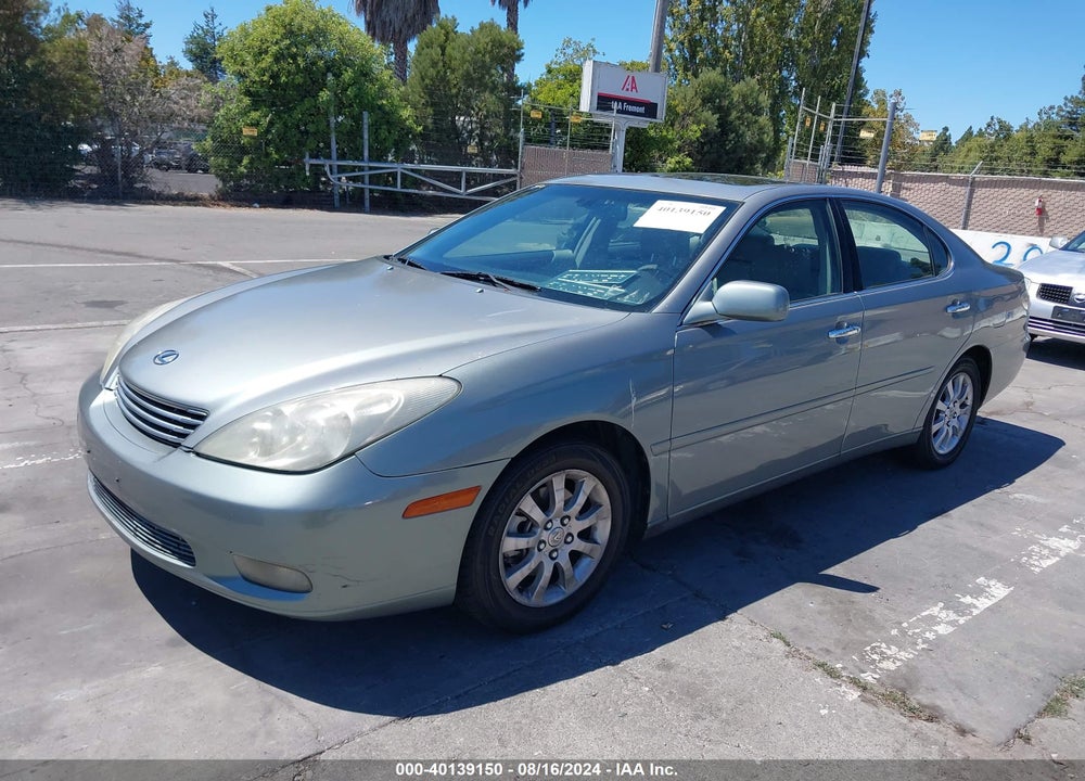 2002 LEXUS ES 300 VIN: JTHBF30G120072509