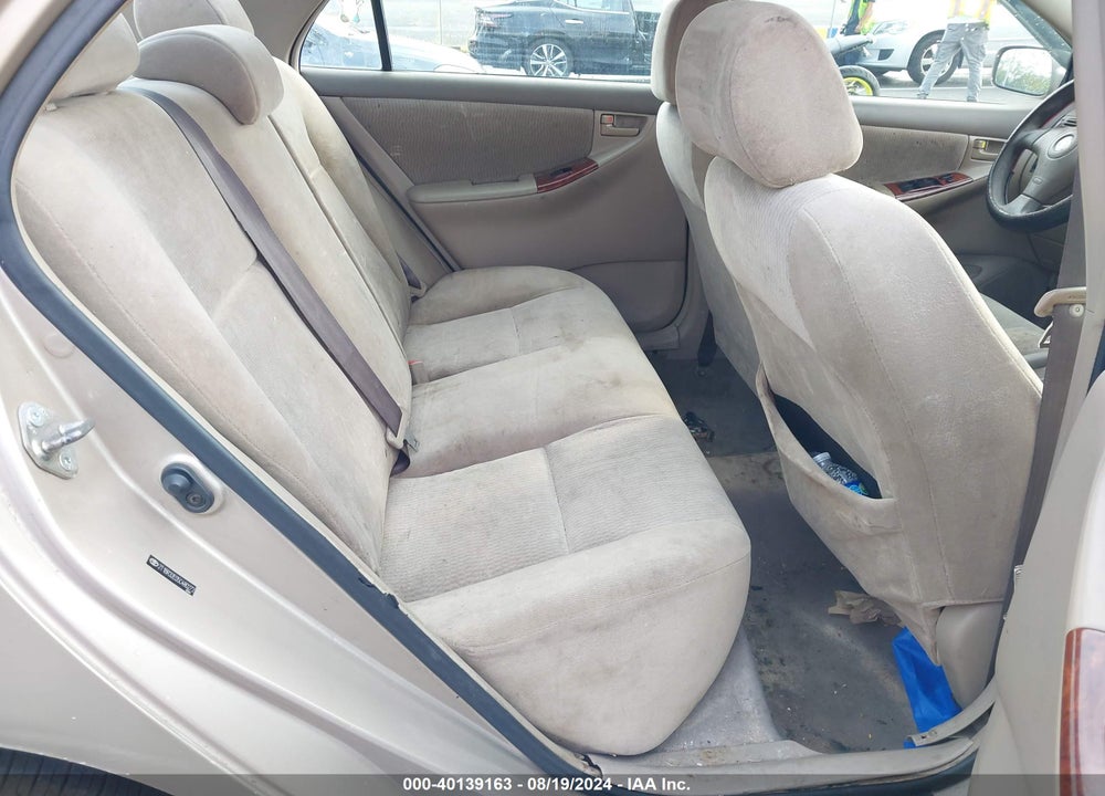 2005 TOYOTA COROLLA LE VIN: 2T1BR32E05C480272