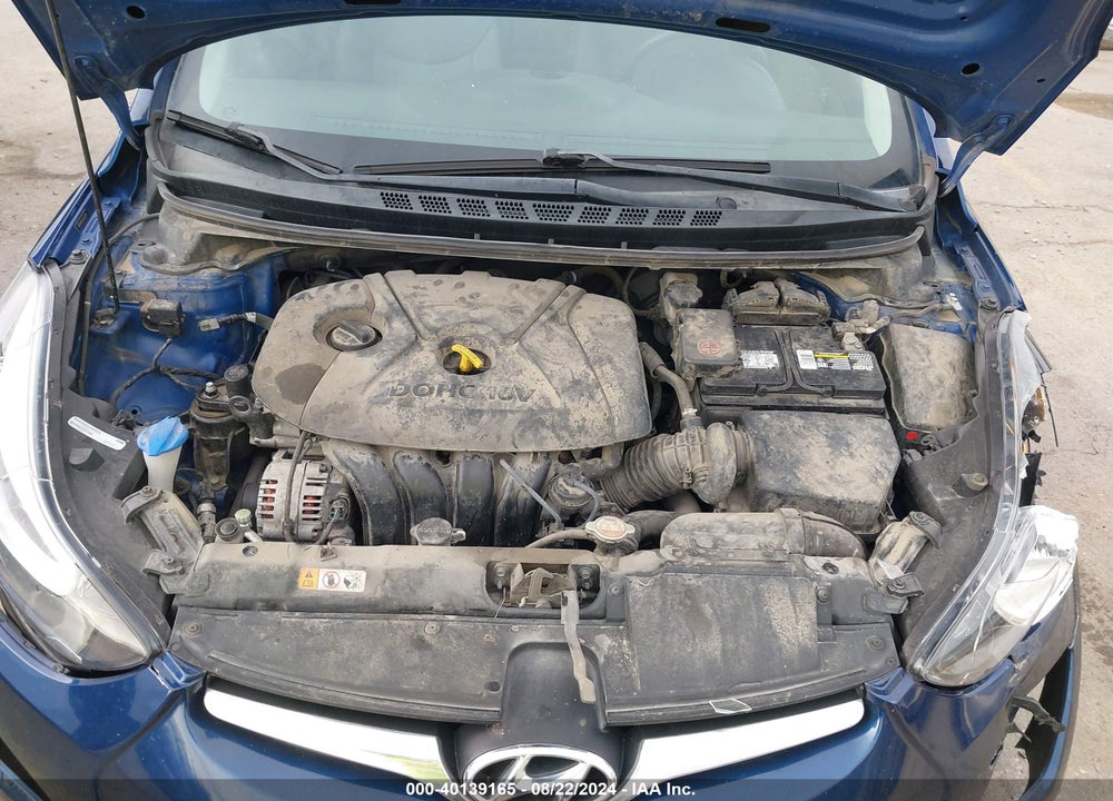 2016 HYUNDAI ELANTRA SE VIN: 5NPDH4AE0GH702392