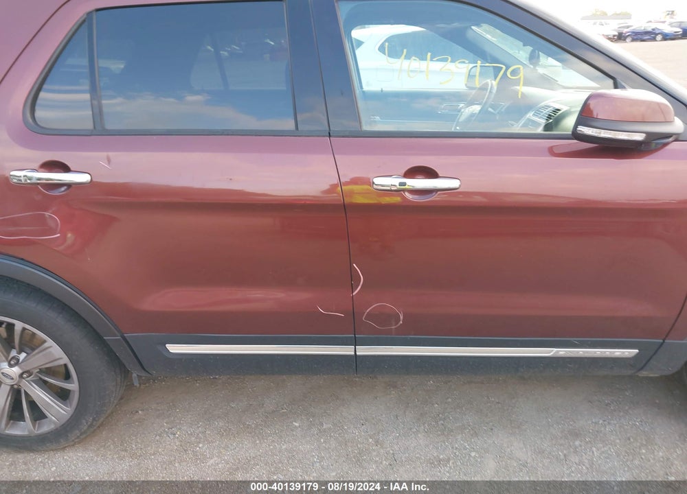 2018 FORD EXPLORER VIN: 1FM5K7F87JGB45613
