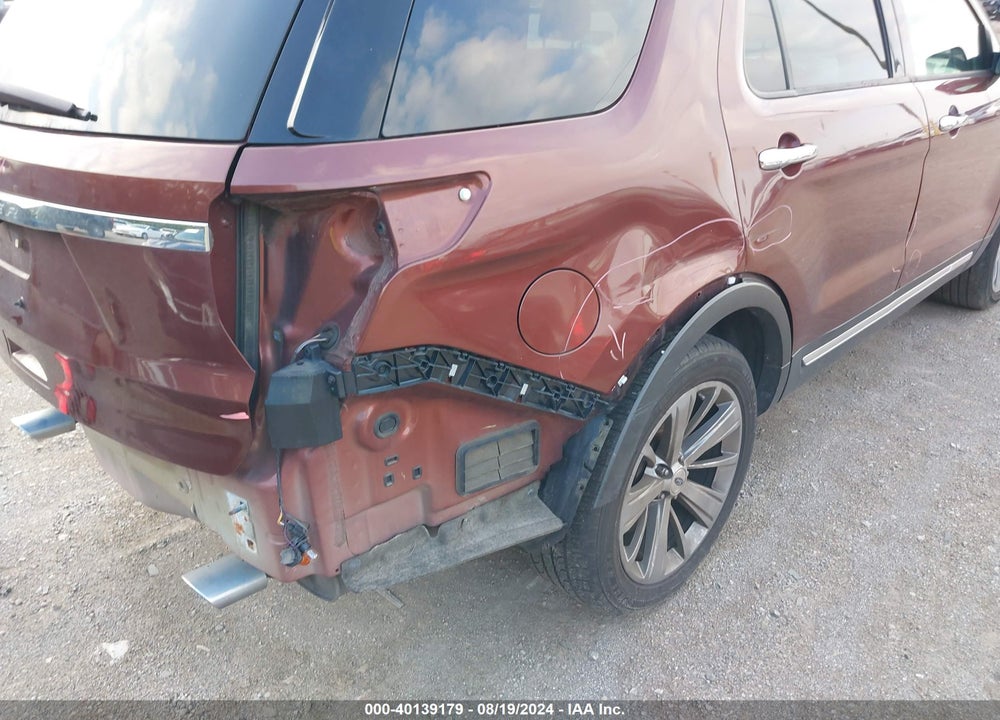 2018 FORD EXPLORER VIN: 1FM5K7F87JGB45613