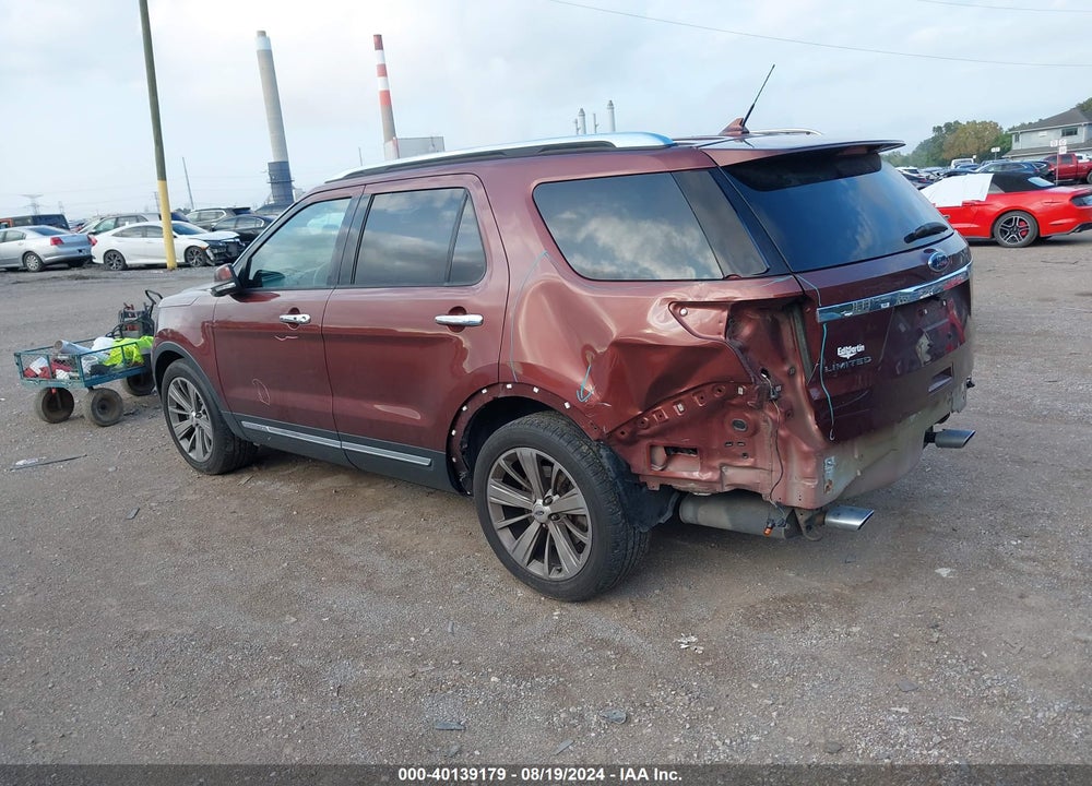 2018 FORD EXPLORER VIN: 1FM5K7F87JGB45613
