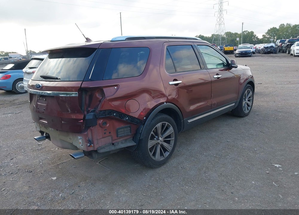 2018 FORD EXPLORER VIN: 1FM5K7F87JGB45613