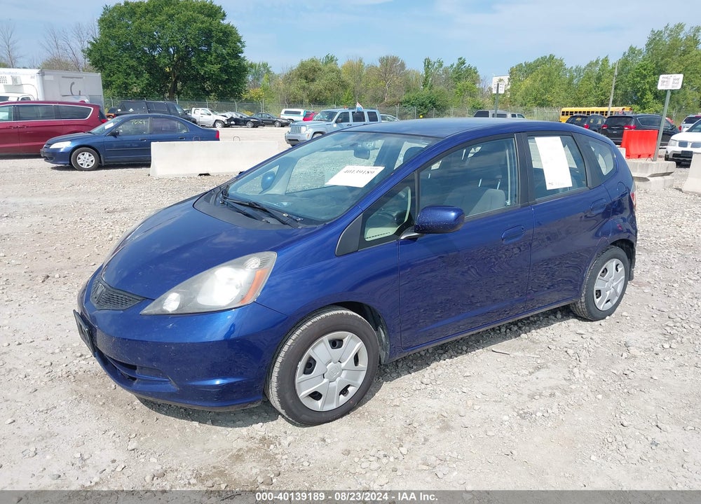 2012 HONDA FIT VIN: JHMGE8G37CC010704