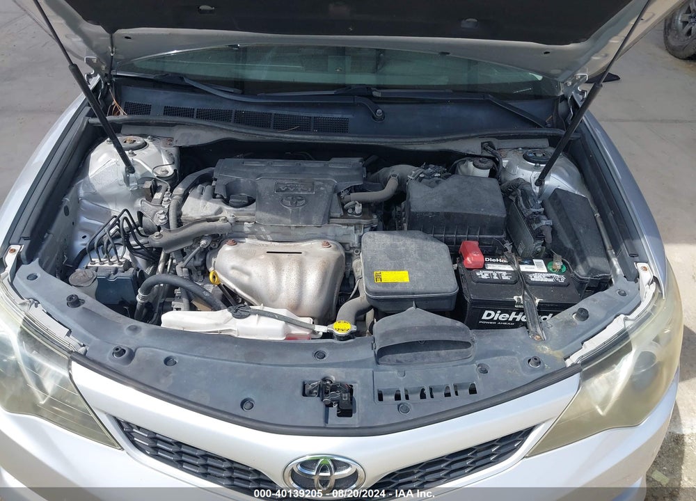2012 TOYOTA CAMRY SE VIN: 4T1BF1FK6CU014452