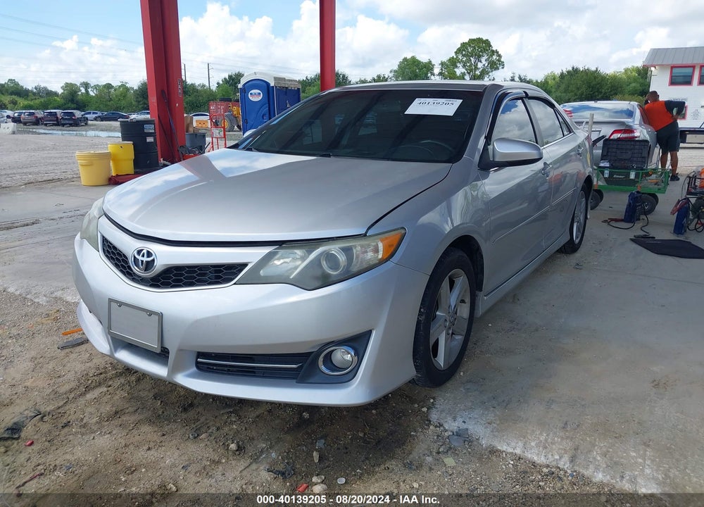 2012 TOYOTA CAMRY SE VIN: 4T1BF1FK6CU014452