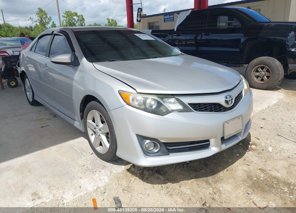 2012 TOYOTA CAMRY SE VIN: 4T1BF1FK6CU014452
