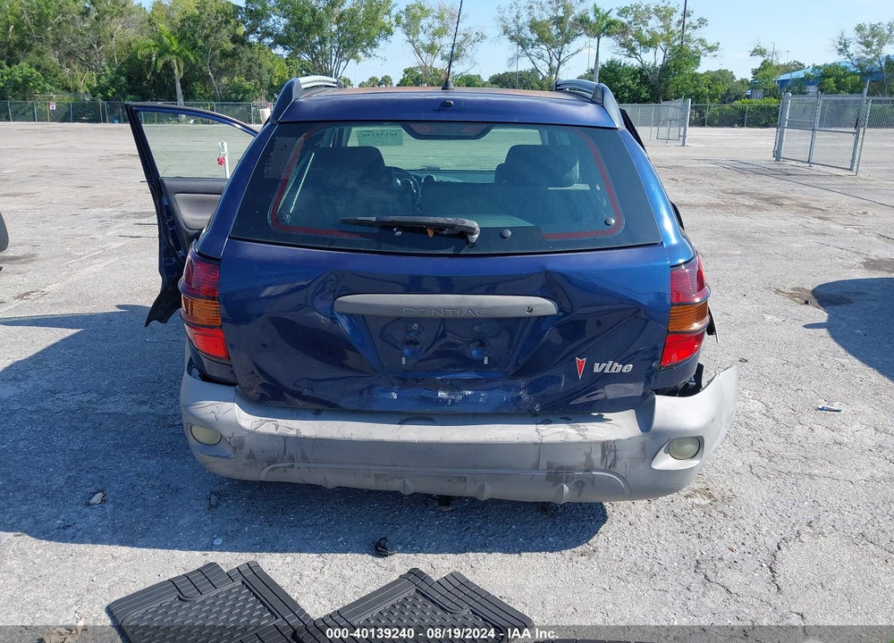 2005 PONTIAC VIBE VIN: 5Y2SL63875Z459548