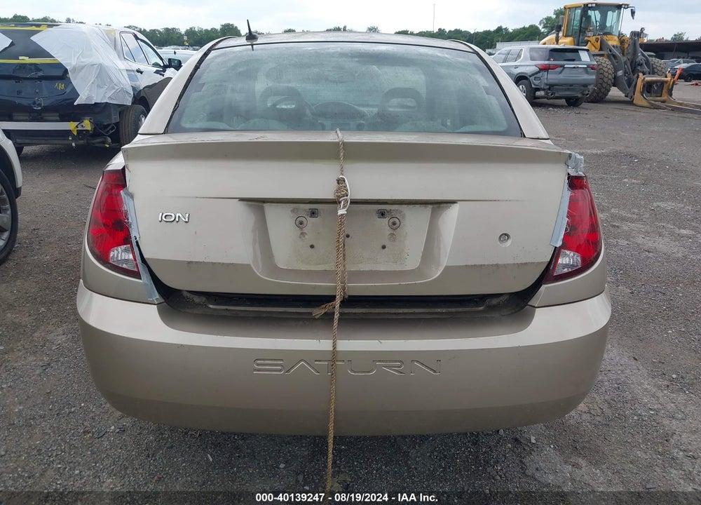 2006 SATURN ION 2 VIN: 1G8AJ58F66Z175861
