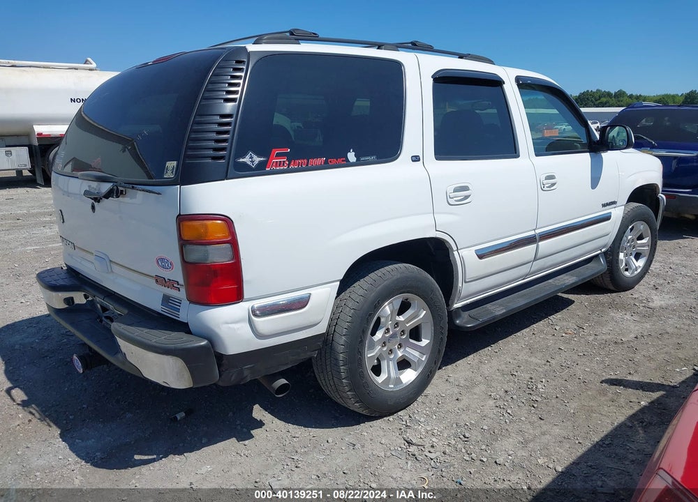 2002 GMC YUKON SLE/SLT VIN: 1GKEK13Z62J198018
