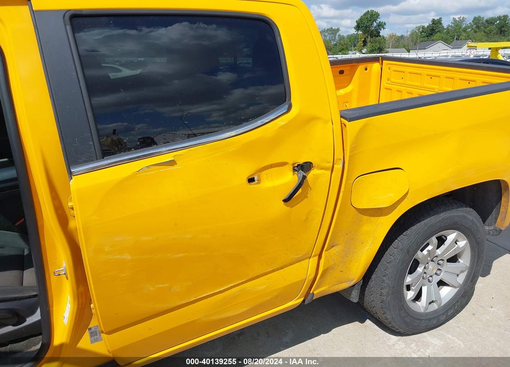 2018 CHEVROLET COLORADO LT VIN: 1GCGTCEN7J1257583