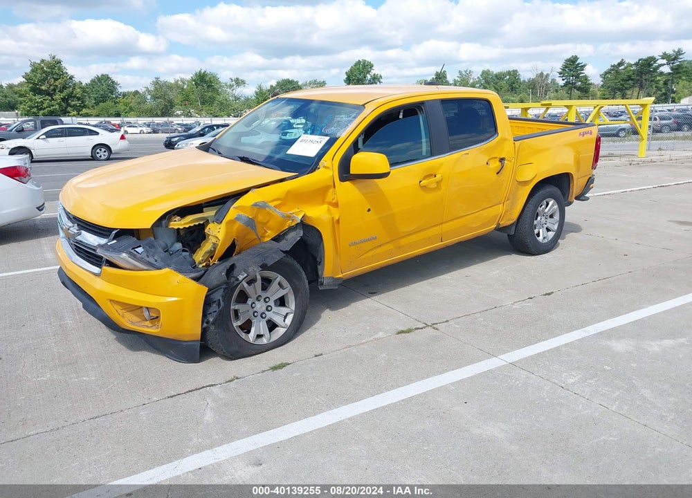 2018 CHEVROLET COLORADO LT VIN: 1GCGTCEN7J1257583