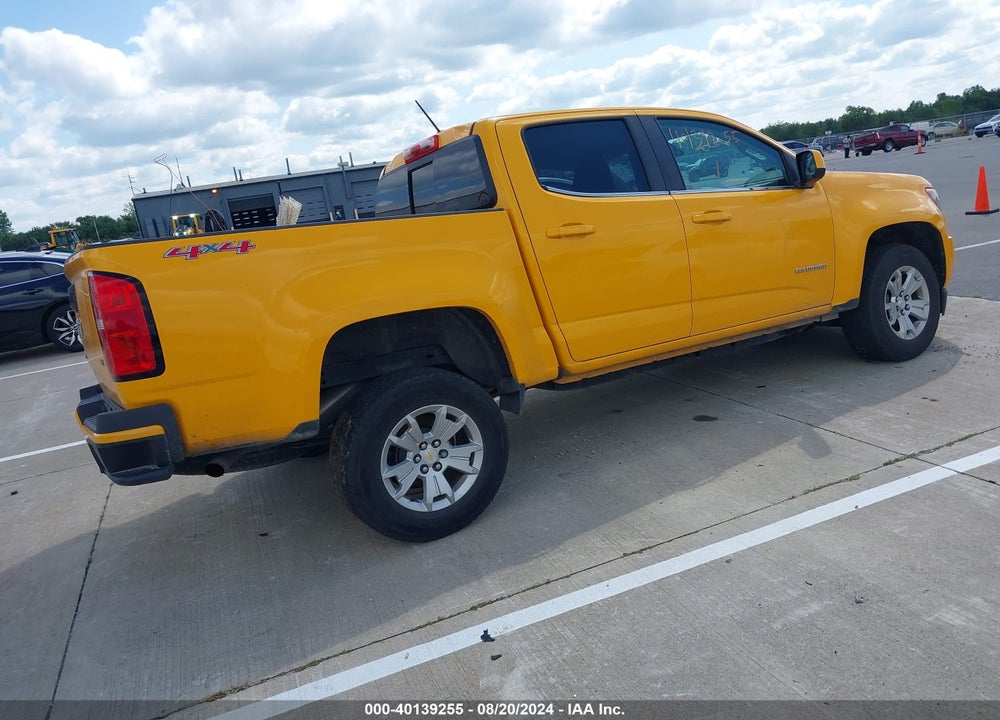 2018 CHEVROLET COLORADO LT VIN: 1GCGTCEN7J1257583