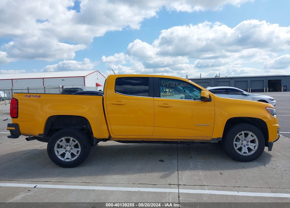 2018 CHEVROLET COLORADO LT VIN: 1GCGTCEN7J1257583
