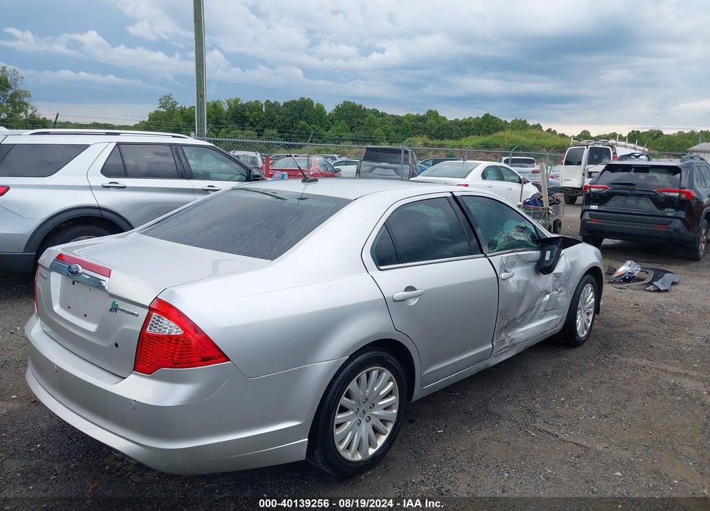 2011 FORD FUSION HYBRID VIN: 3FADP0L35BR316473