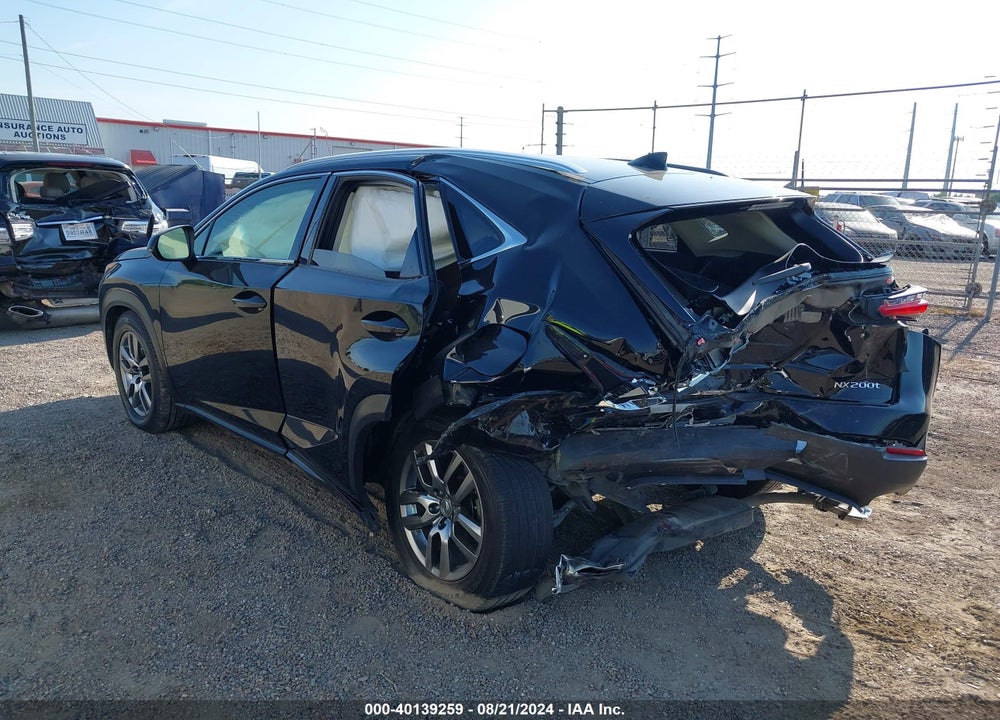 2015 LEXUS NX 200T VIN: JTJYARBZ3F2016395