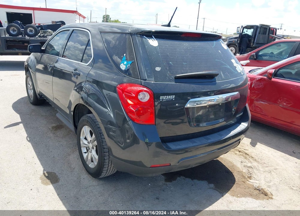 2013 CHEVROLET EQUINOX LS VIN: 2GNALBEK9D6412861