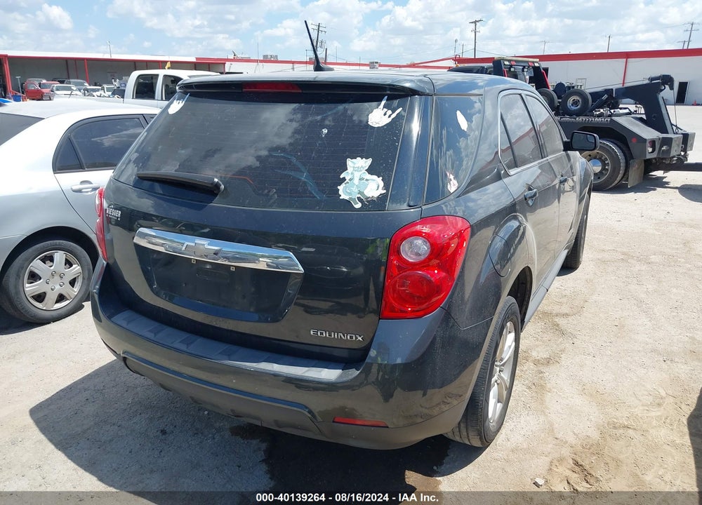 2013 CHEVROLET EQUINOX LS VIN: 2GNALBEK9D6412861