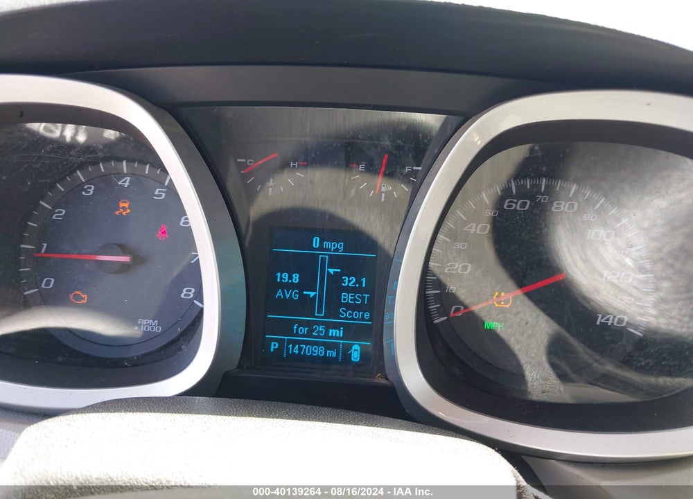 2013 CHEVROLET EQUINOX LS VIN: 2GNALBEK9D6412861