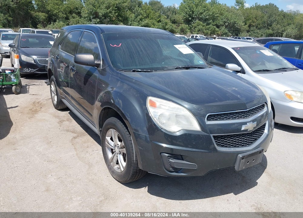 2013 CHEVROLET EQUINOX LS VIN: 2GNALBEK9D6412861