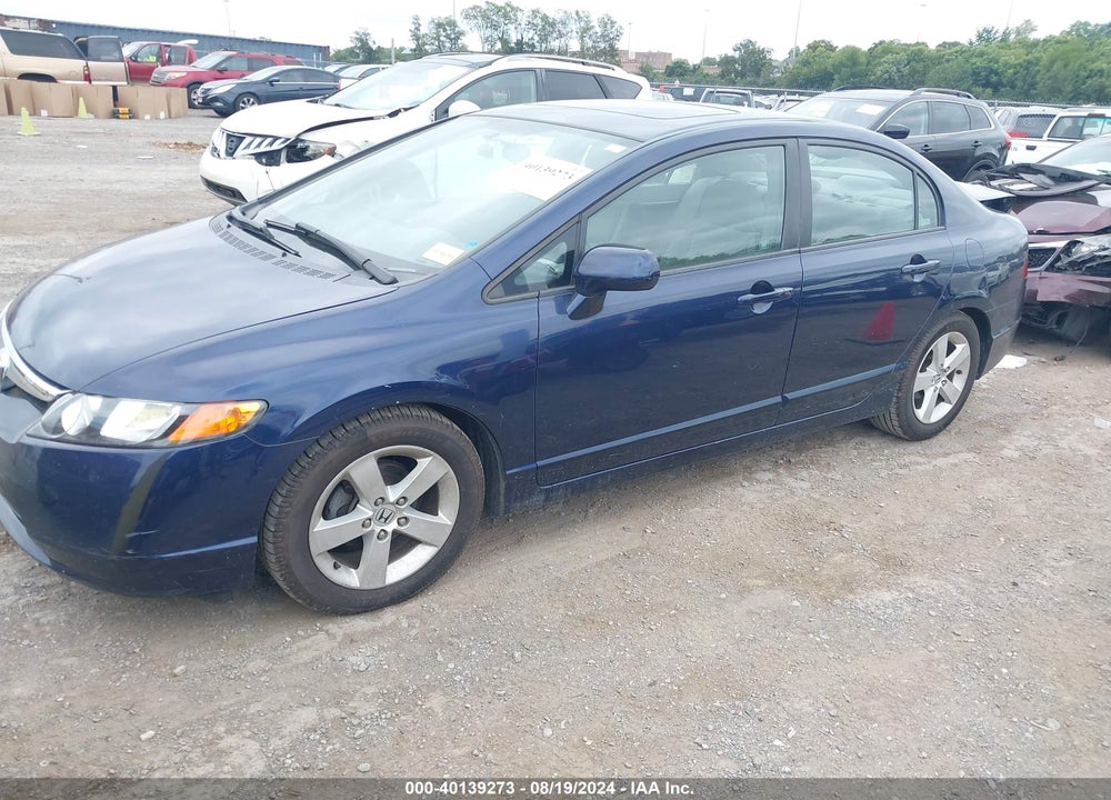 2007 HONDA CIVIC EX VIN: 1HGFA16817L092076