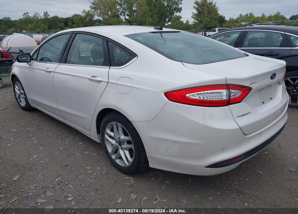 2016 FORD FUSION SE VIN: 3FA6P0H78GR300182