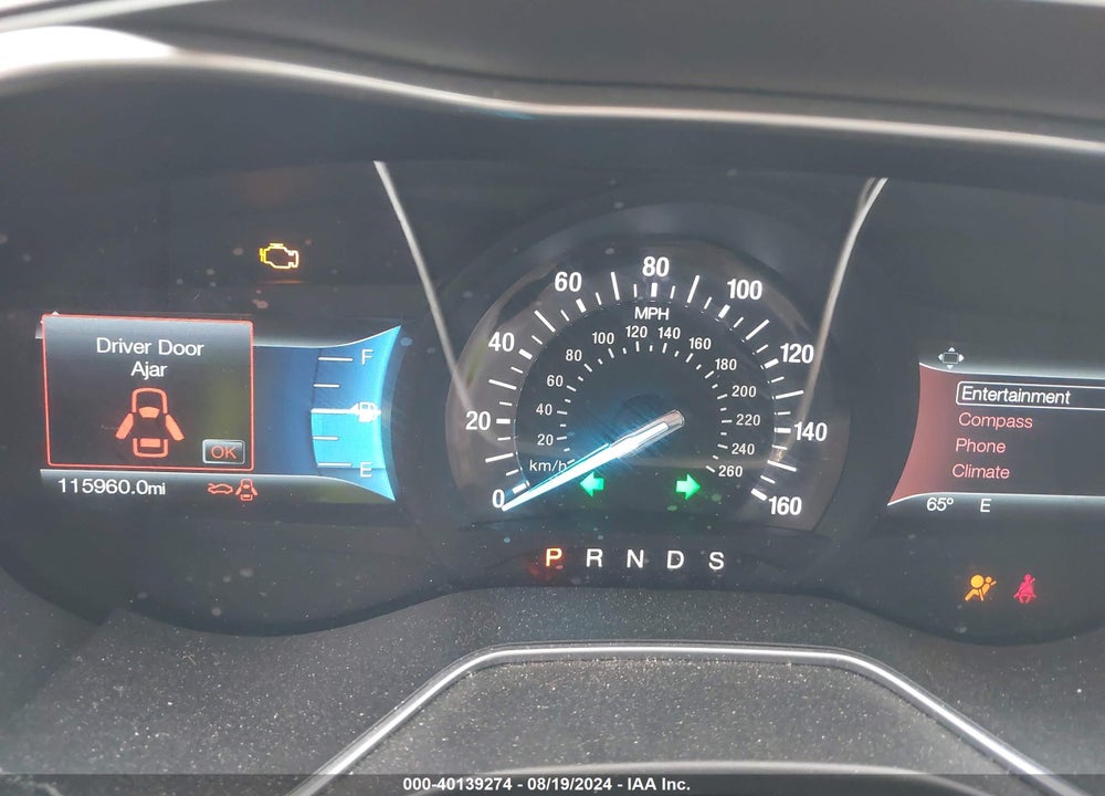 2016 FORD FUSION SE VIN: 3FA6P0H78GR300182