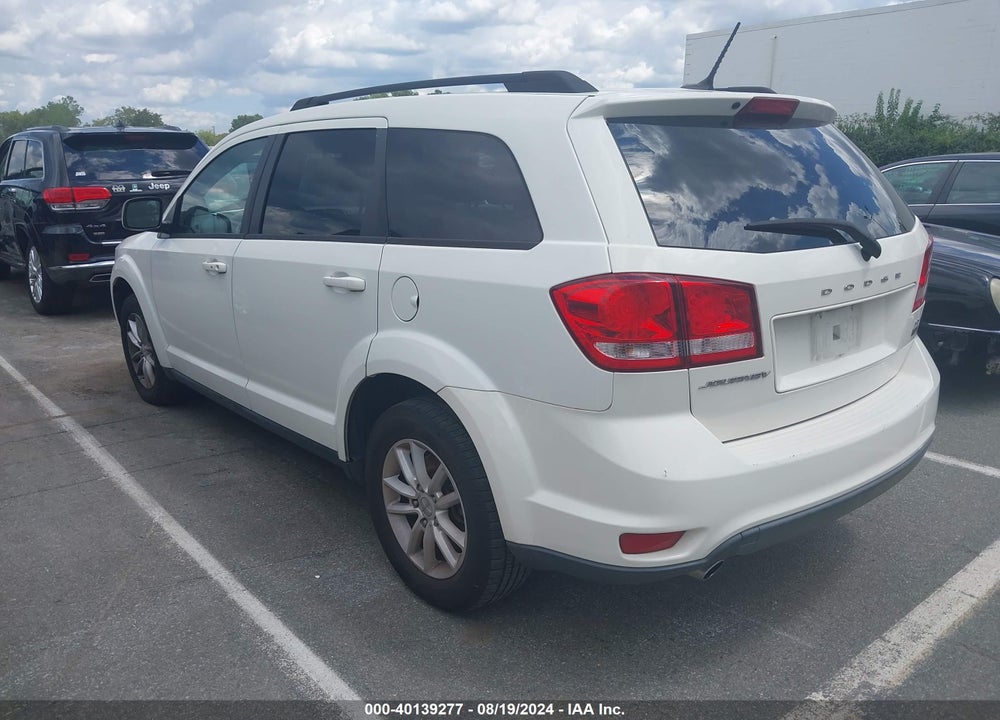 2016 DODGE JOURNEY SXT VIN: 3C4PDCBG3GT206215