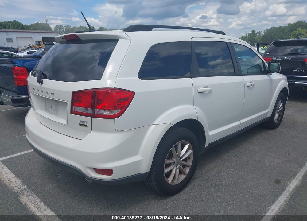 2016 DODGE JOURNEY SXT VIN: 3C4PDCBG3GT206215