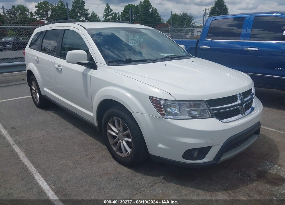 2016 DODGE JOURNEY SXT VIN: 3C4PDCBG3GT206215