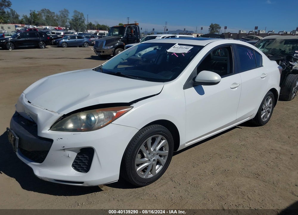 2012 MAZDA MAZDA3 VIN: JM1BL1W75C1656929