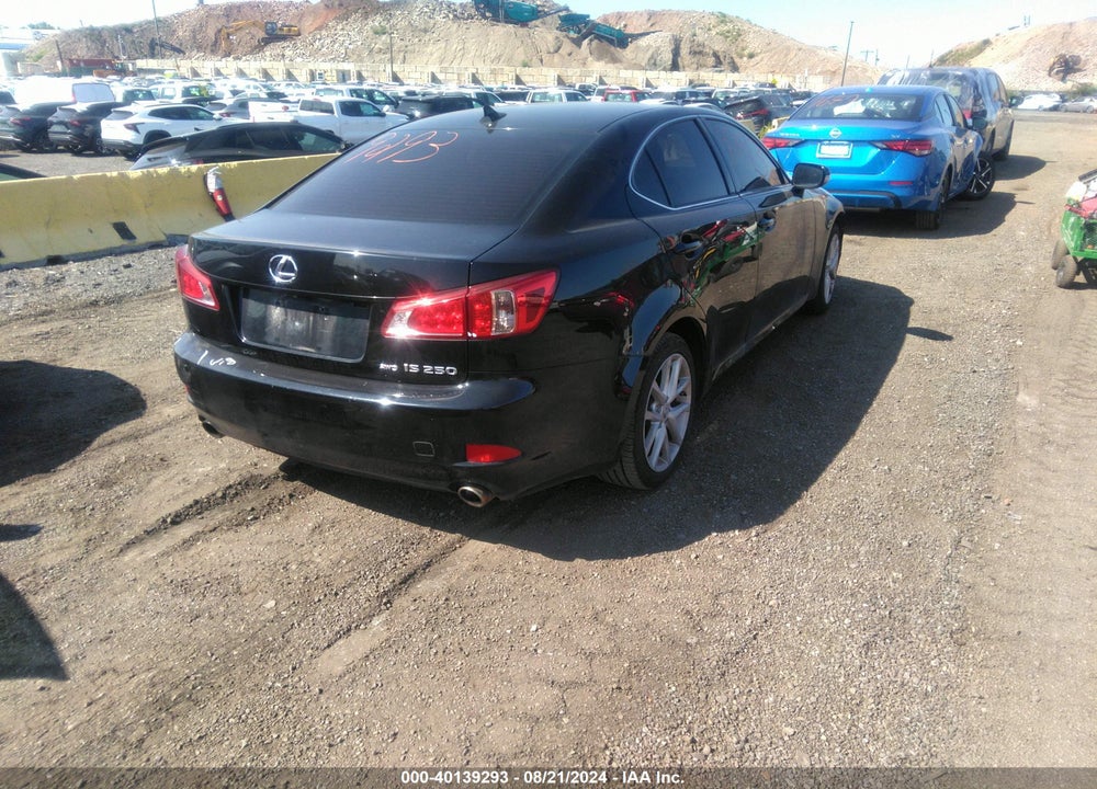 2012 LEXUS IS 250 VIN: JTHCF5C26C5059954