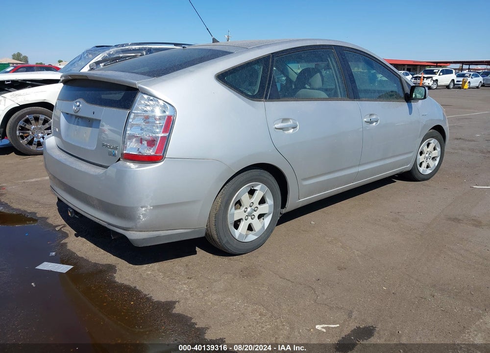2006 TOYOTA PRIUS VIN: JTDKB20U767082598