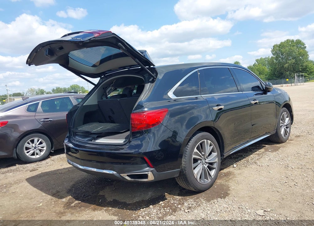 2017 ACURA MDX TECHNOLOGY PACKAGE VIN: 5FRYD4H51HB000096